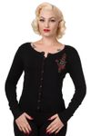 Anchor Strickweste retro Tattoo Anker Totenkopf Sailor Cardigan v. Banned