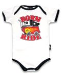 Born to Ride Baby Body Strampler v. Six Bunnies
