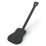 Akustik Gitarren Pfannenwender aus Edelstahl m. Silikonüberzug