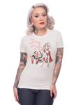Tiki Lady Rockabilly Vintage Style Girlie T-Shirt v. Rock Steady Clothing