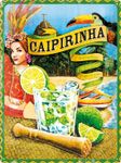 Caipirinha 50er Jahre retro Bar Blechschild v. Nostalgic Art