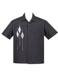 Diamond Note Argyle Loungeshirt Casino Shirt Herren Hemd v. Rock Steady Clothing