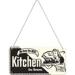retro Hängeschild Kitchen Türschild v. Nostalgic Art
