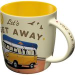 VW Bulli Let´s get away 50s retro Tasse v. Nostalgic Art