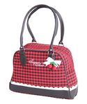 Malynn retro 50s Gingham Bowling Handtasche kariert v. SugarShock