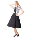 Montra Pin Up Schößchen Tellerrock Petticoat Rock Peplum Swing Skirt v. SugarShock