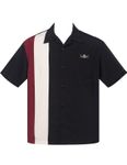 Bent Eight V8 Panel Loungeshirt Casino Shirt Herren Hemd v. Rock Steady Clothing