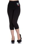 Cherry Caprise 50er retro Pin Up Kirschen Caprihose 3/4 Hose v. Hell Bunny
