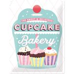 Nostalgic Art Cupcake Bakery 50s retro Liebhaber Deko Blechschild