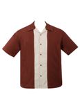 Panel Loungeshirt Saddle Stitch Casino Shirt Herren Hemd v. Rock Steady Clothing