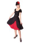 Keslia 50s retro 2-tone Leo Tellerrock Petticoat Rock v. SugarShock