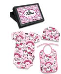 Six Bunnies Einhorn Baby Body Strampler Geschenkset Gift Set
