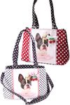 SugarShock Panlu Polka Dots French Bulldog Handtasche