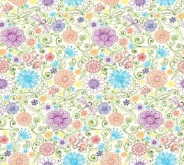 Klebefolie Flowers