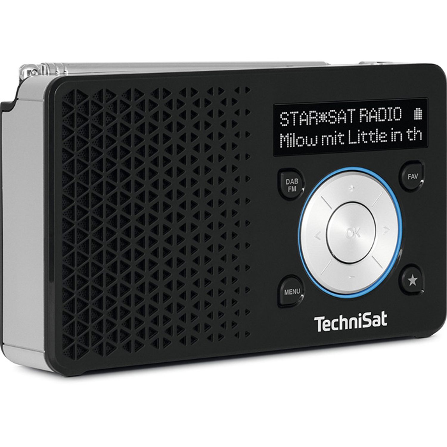 TechniSat DIGITRADIO 1 DAB+ Radio, OLEDDisplay, UKW