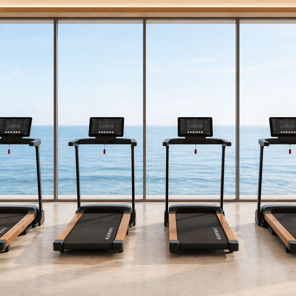 Intuitive Bedienung der Fitnessgeräte