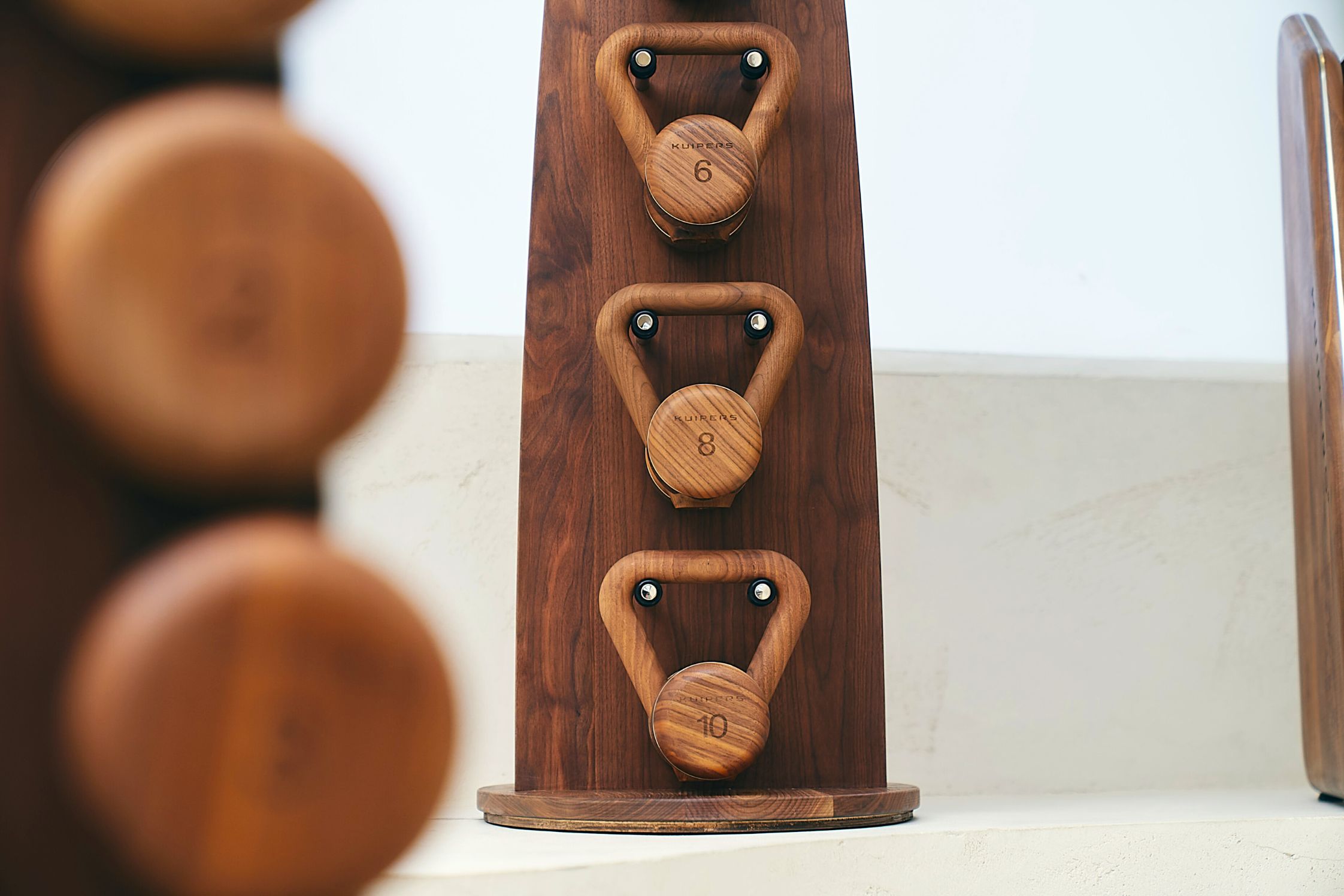 Kettlebell Set aus Holz