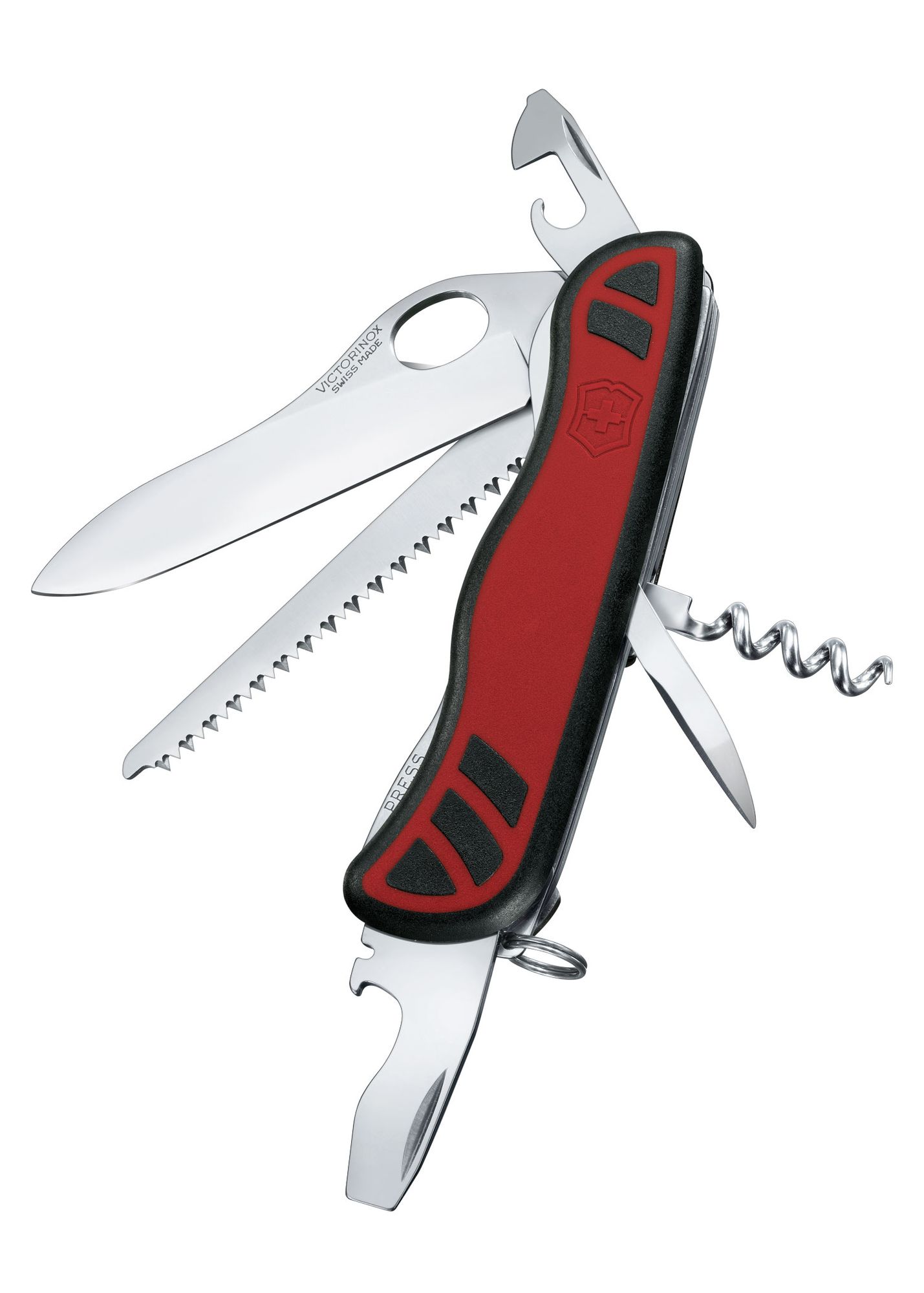 Victorinox Forester M Grip Zakmes - 10 Functies Met Houtzaag En Eenhandmes