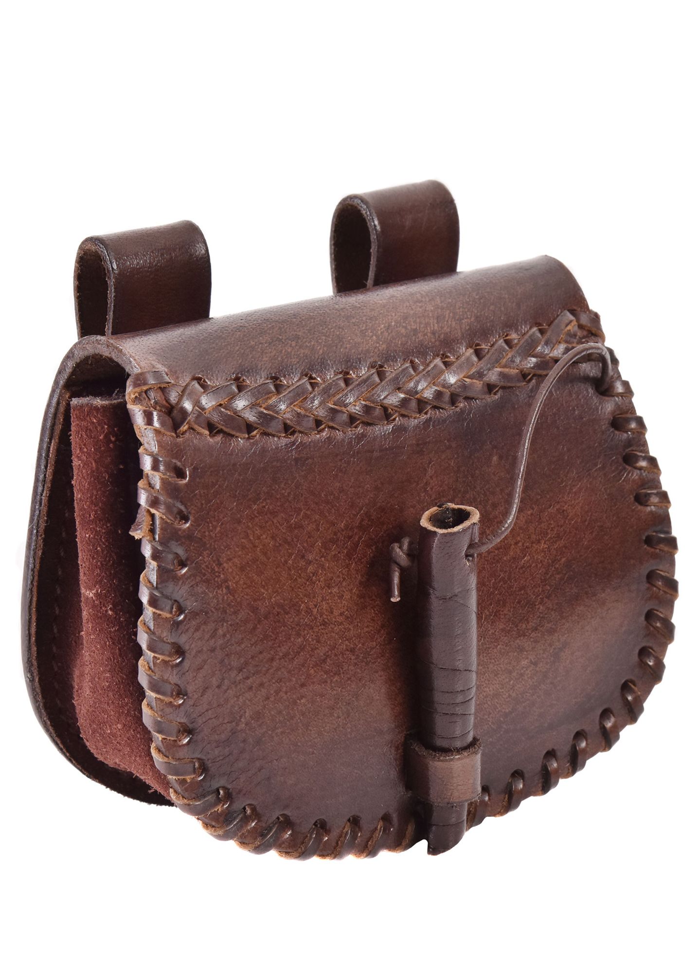 Retro Lederetui Vasemele Leder Messertasche - Gürteltasche Für Taschenmesser Bis 13 Cm Victorinox Huntsman
