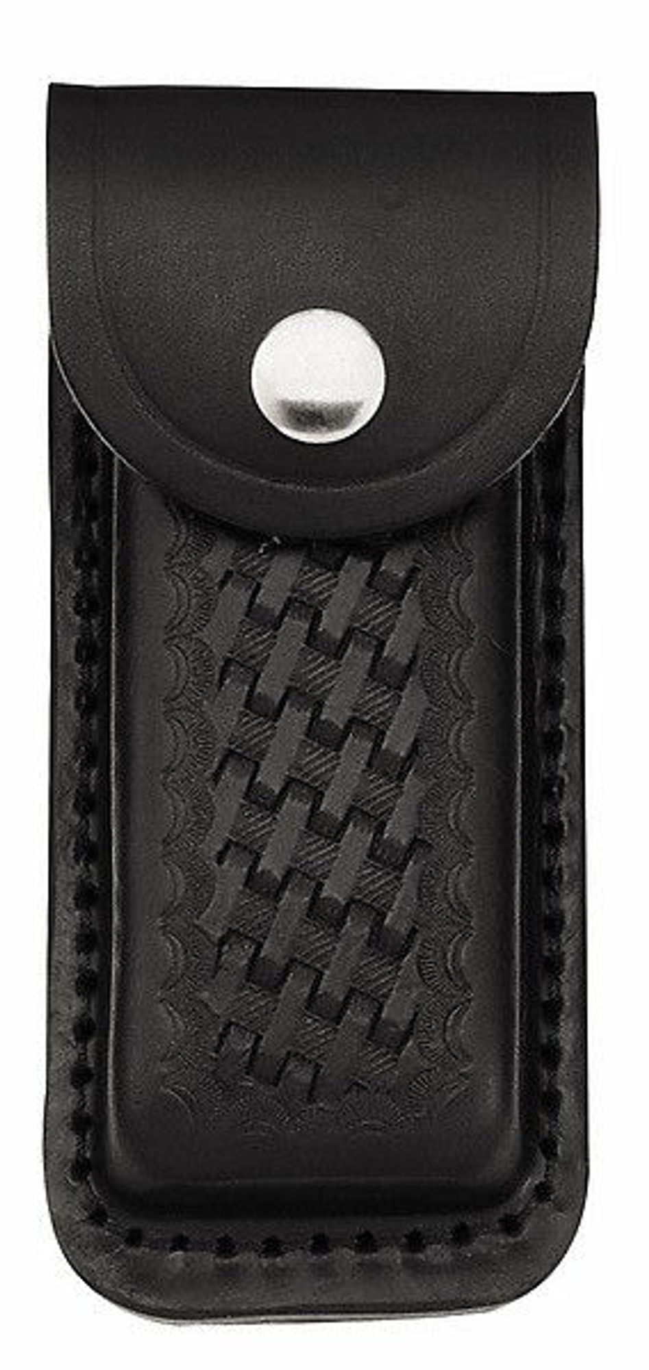 Herbertz Lederetui, braun, für Heftlänge 9 cm