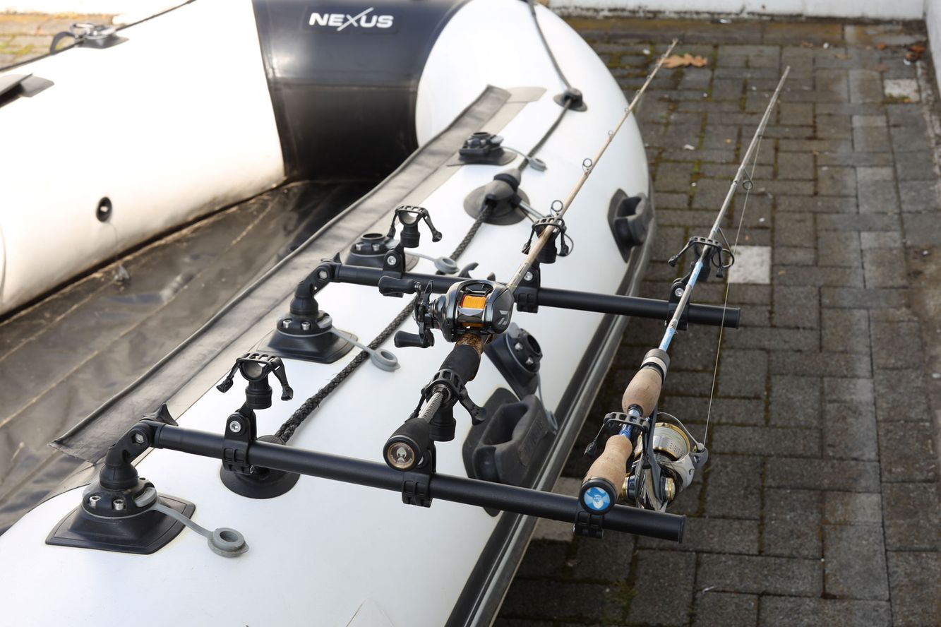 Fasten 3 Fach Rutenhalter Ablage Rod Racks Auslegearm, horizontale Ablage |  Lotu