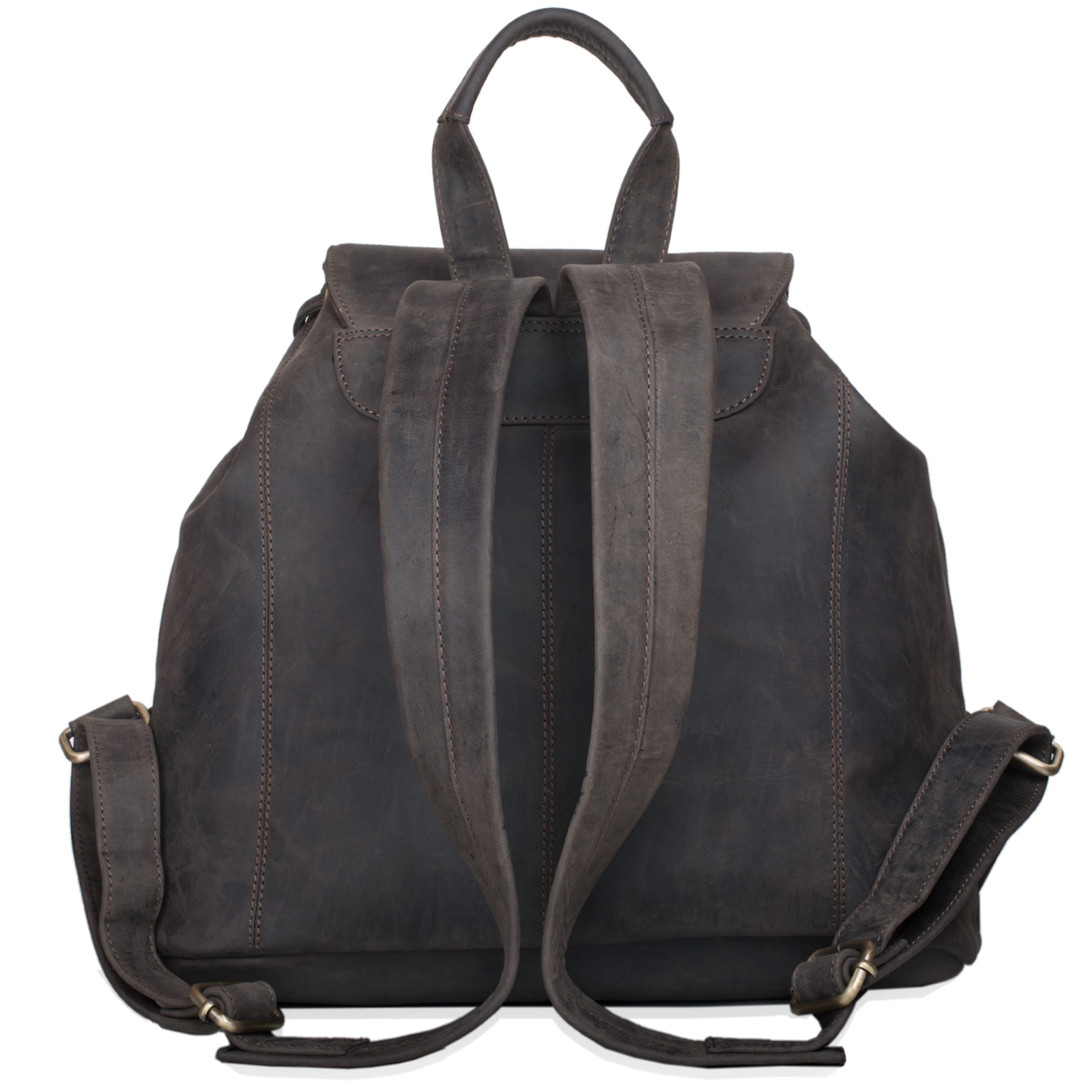 STILORD "Larissa" Vintage Rucksack Leder Damen Rucksackhandtasche