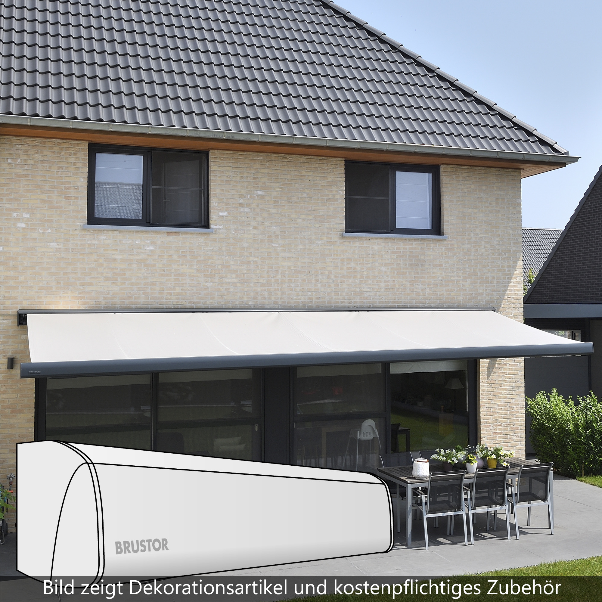     B35 - Die ideale Markise für große Terrassen