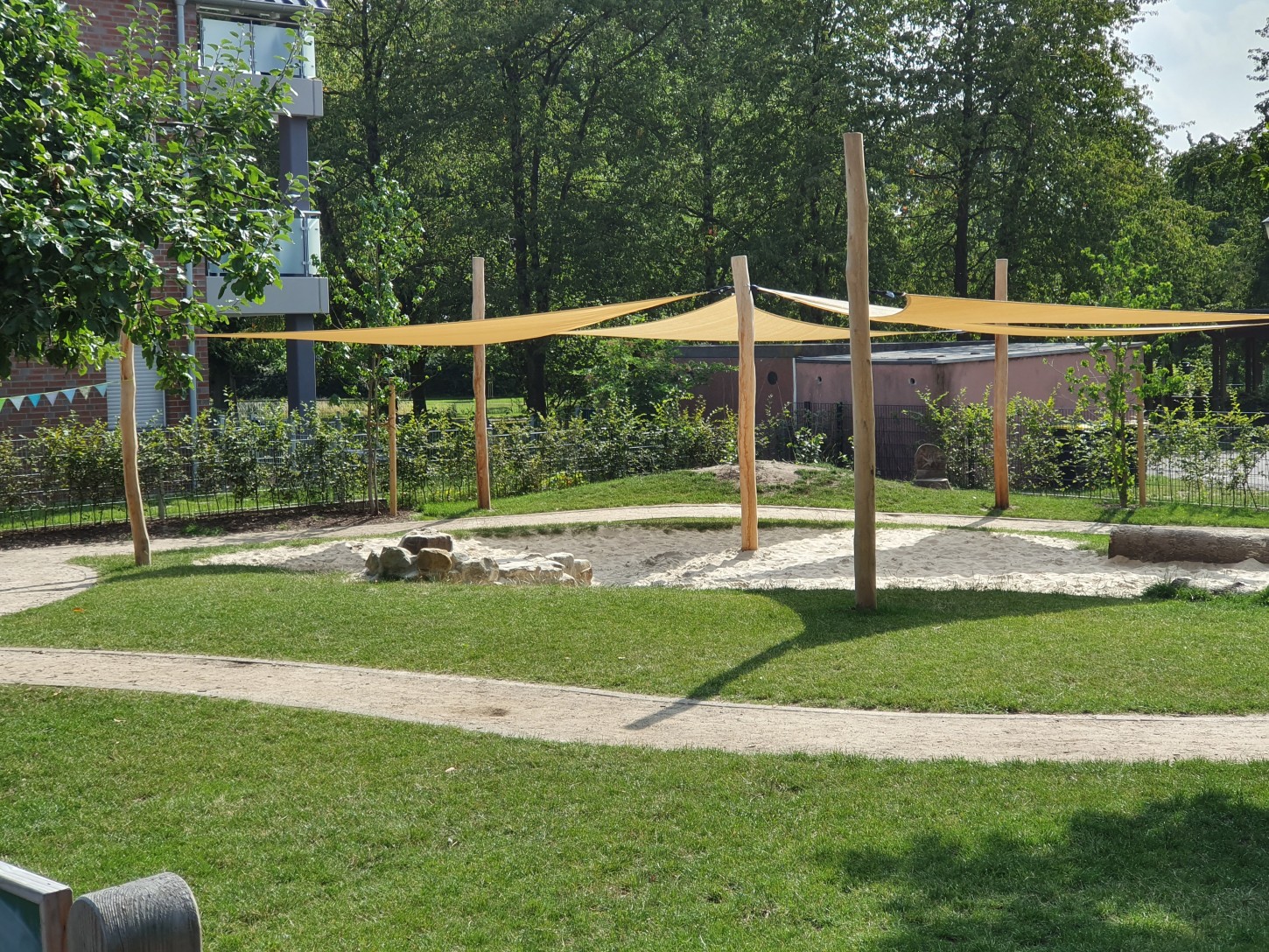 Sommer, Sonne, Sonnensegel Sichere Gestaltungsideen im Kita