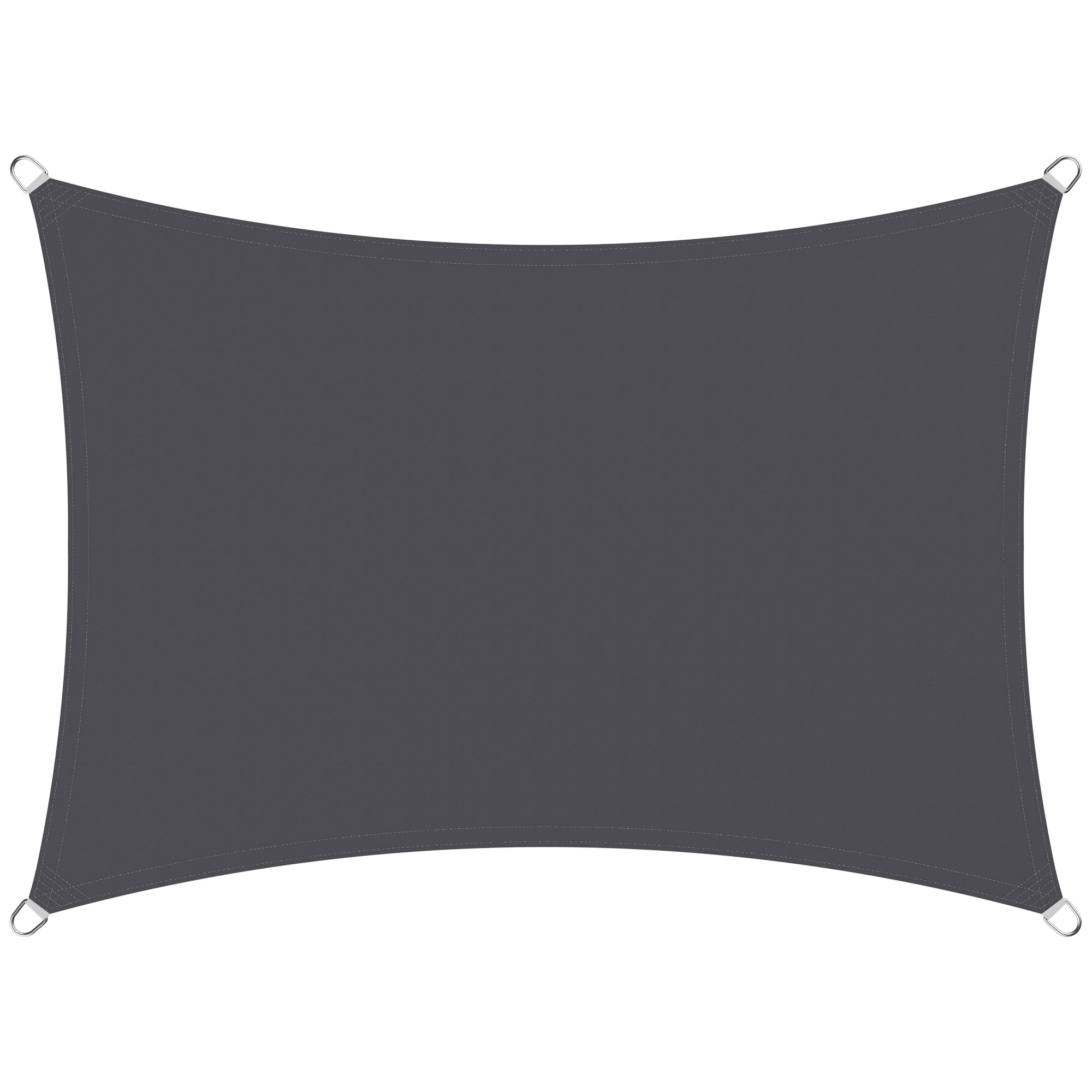 Sonnensegel rechteckig 4x3m regendicht UPF50+