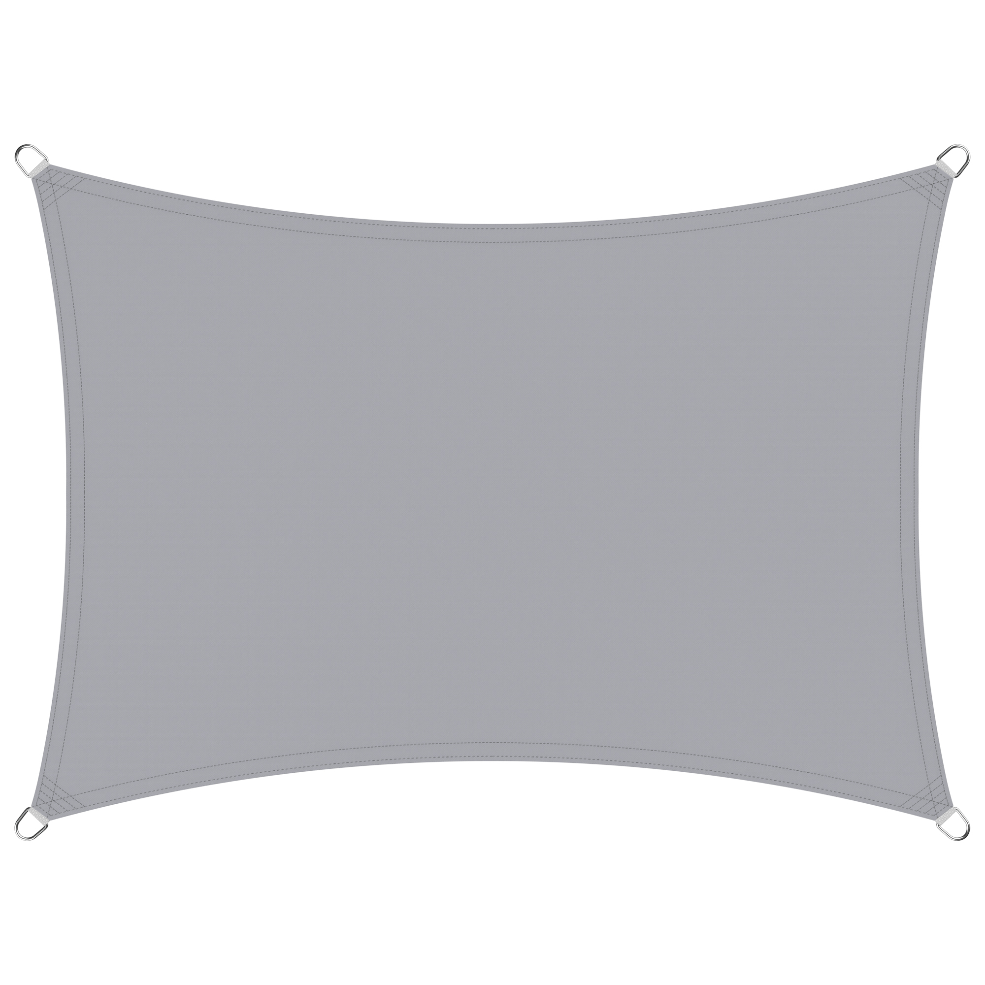 Sonnensegel rechteckig 6x4m regendicht UPF50+