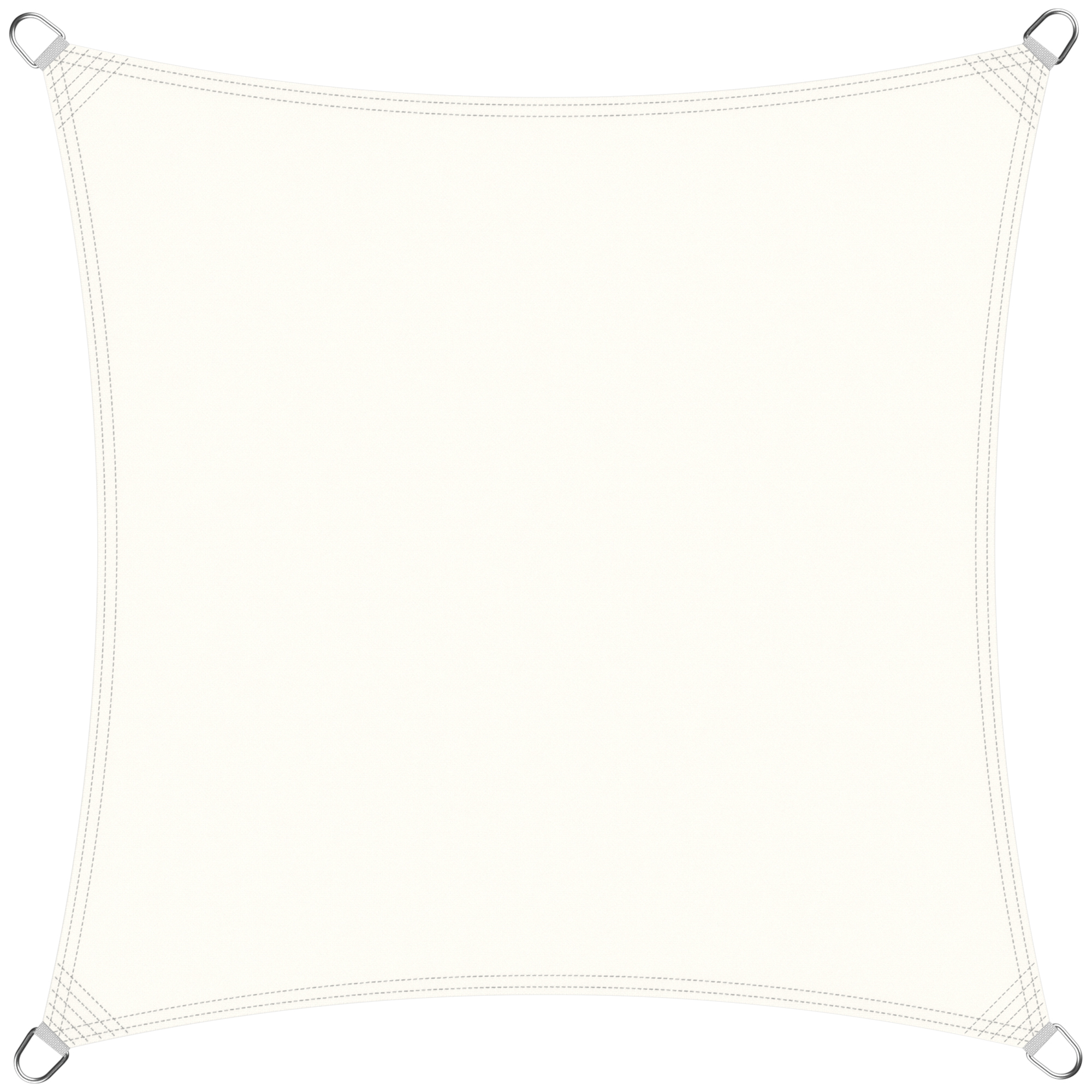 Sonnensegel quadratisch 5,6x5,6m regendicht UPF50+