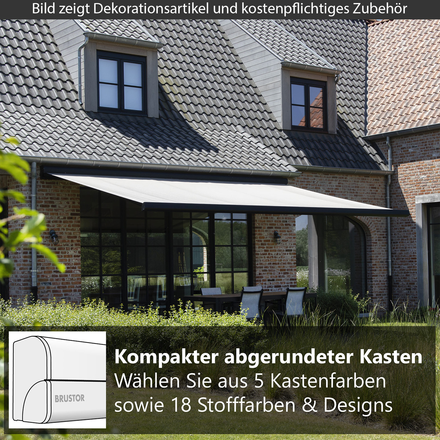     B25 - Unsere meistverkaufte Kassettenmarkise