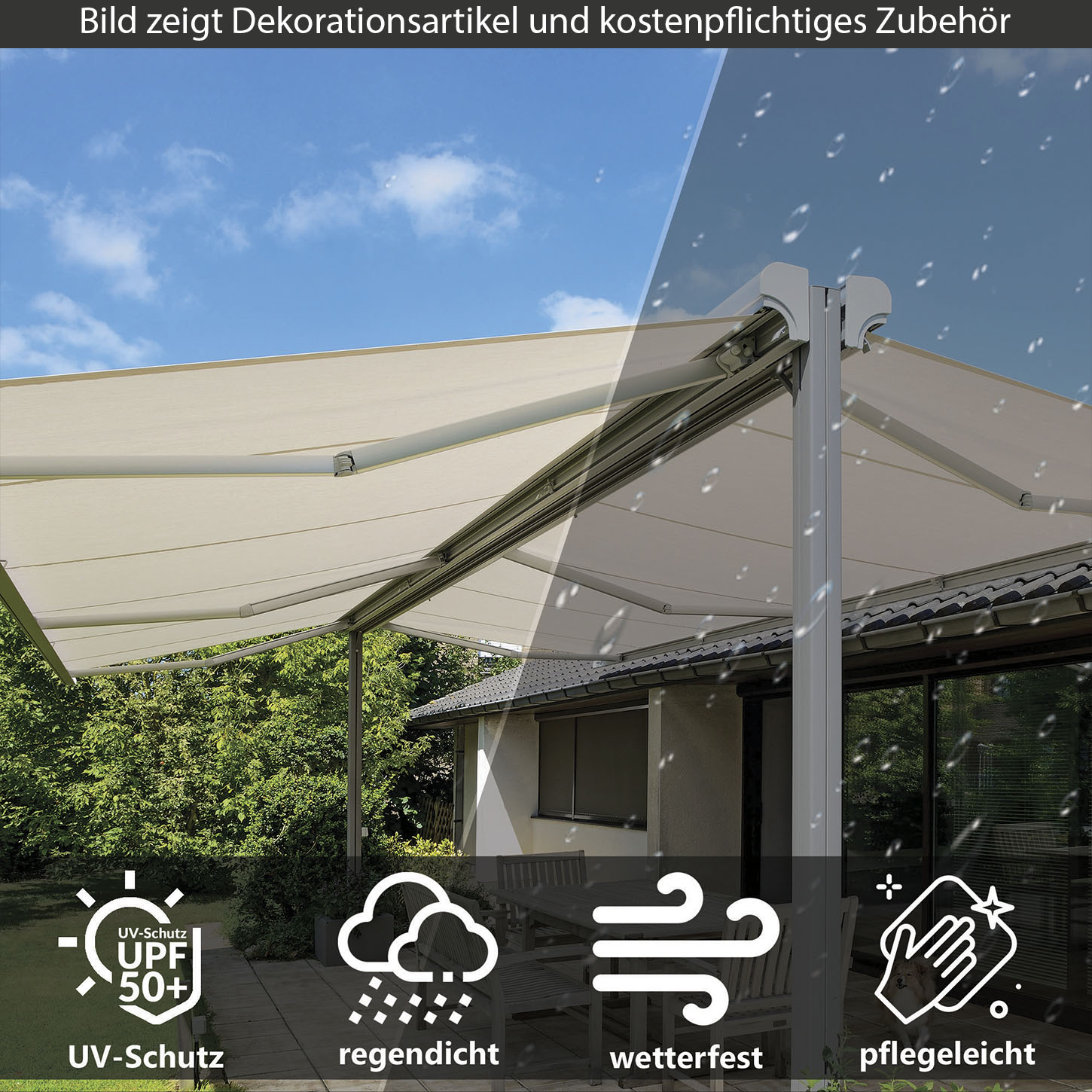 silberbach tarp Penta Tarp in Ivory main image 1