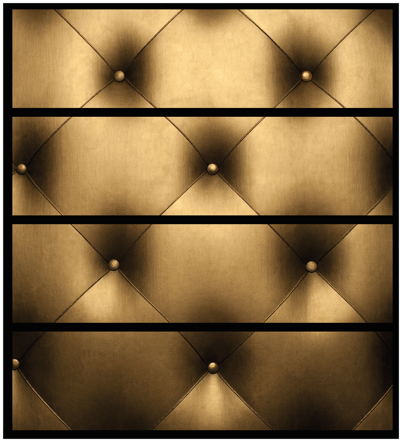 Wallario Möbelfolie Für IKEA Malm Kommode - Weiße Lederoptik, 4x 20x80 Cm