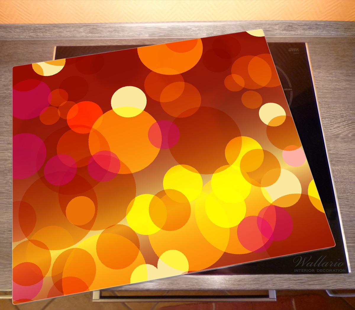 Schöne 35+ Gelbe Und Orange Schlafzimmerideen : Acrylglasbild Rote