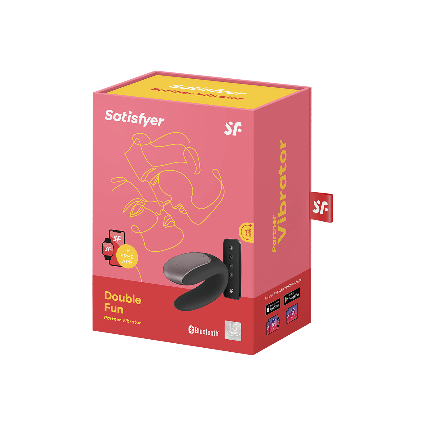 Satisfyer 'Double Fun Connect App' mit App und Fernbedienung (9,5cm) Artikelbild 8