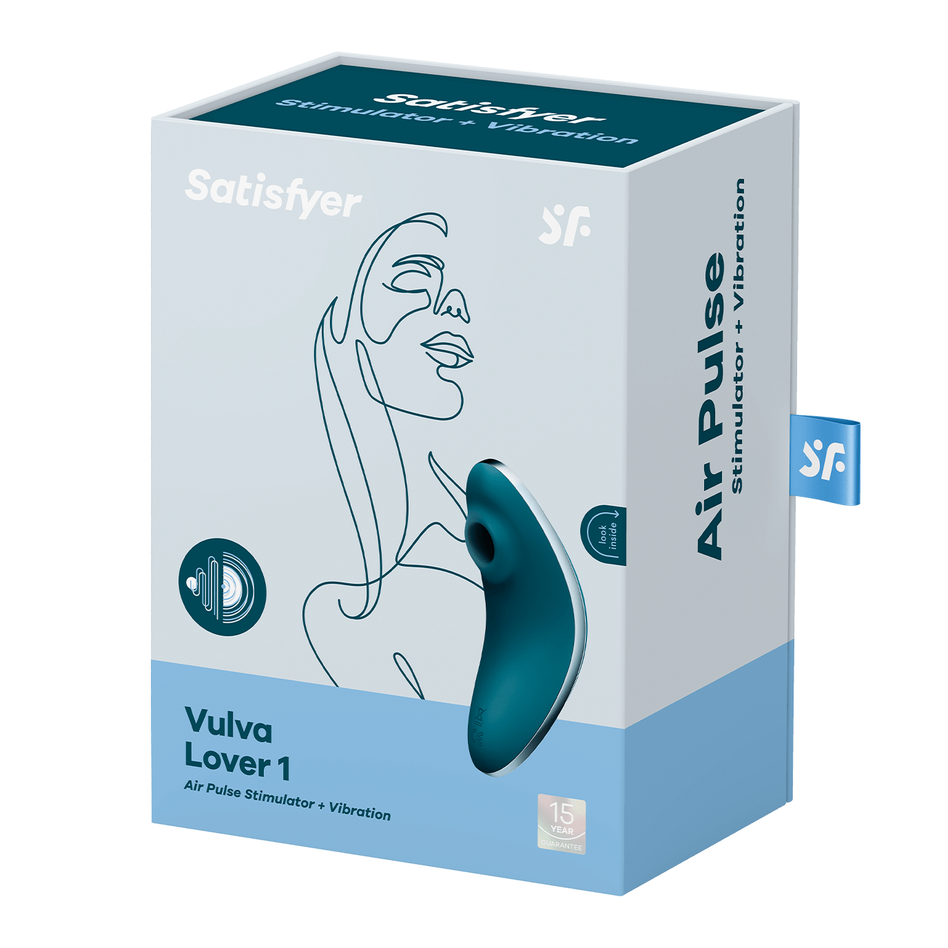 Satisfyer Druckwellenvibrator 'Vulva Lover 1' (12 cm, 2:1 Druckwellen und Vibration) Artikelbild 12