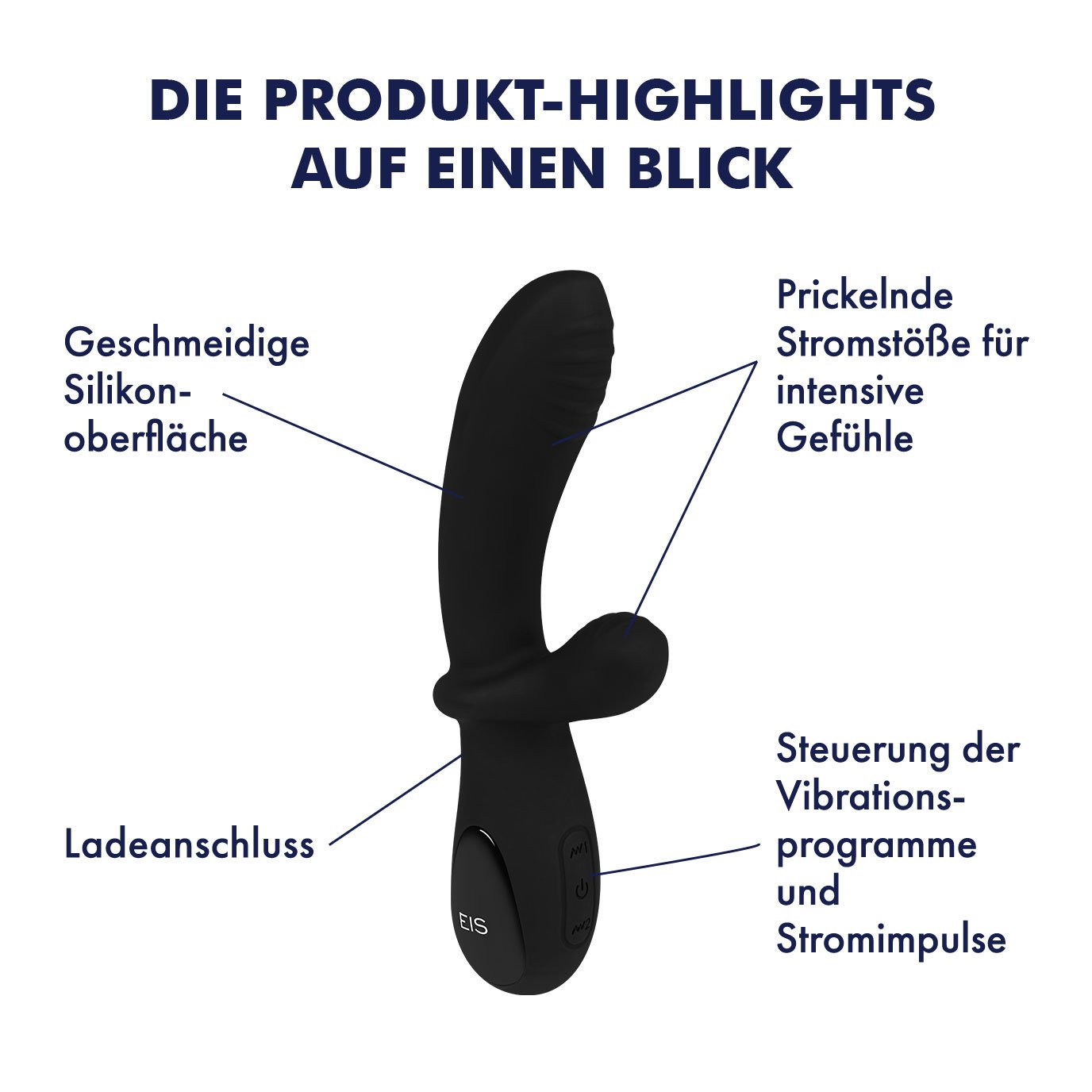 Rabbit mit Elektro-Stimulation, 19 cm Artikelbild 2