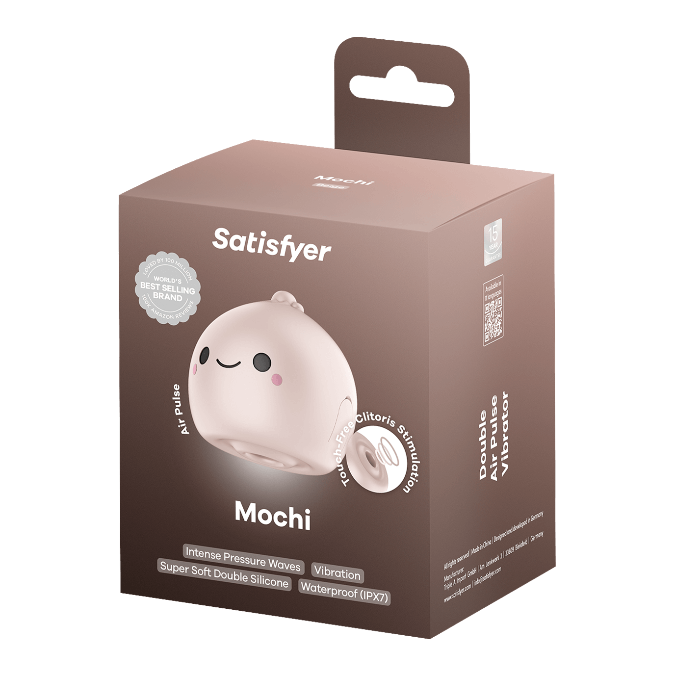 Satisfyer Mochi, Mini-Druckwellenvibrator, 2 Motoren Artikelbild 4