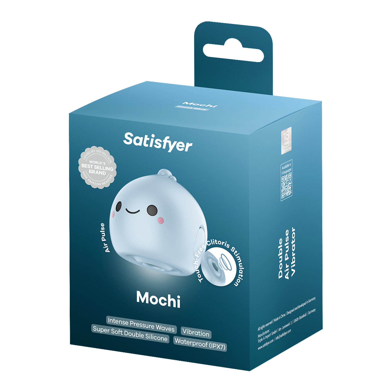 Satisfyer Mochi, Mini-Druckwellenvibrator, 2 Motoren Artikelbild 11
