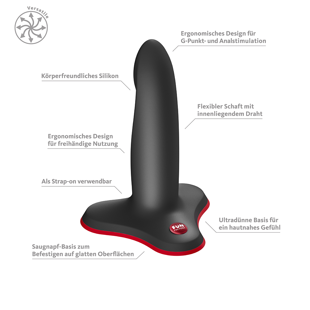 Fun Factory Limba Flex, Dildo, flexibel, Saugfuß, Strap-On Artikelbild 22