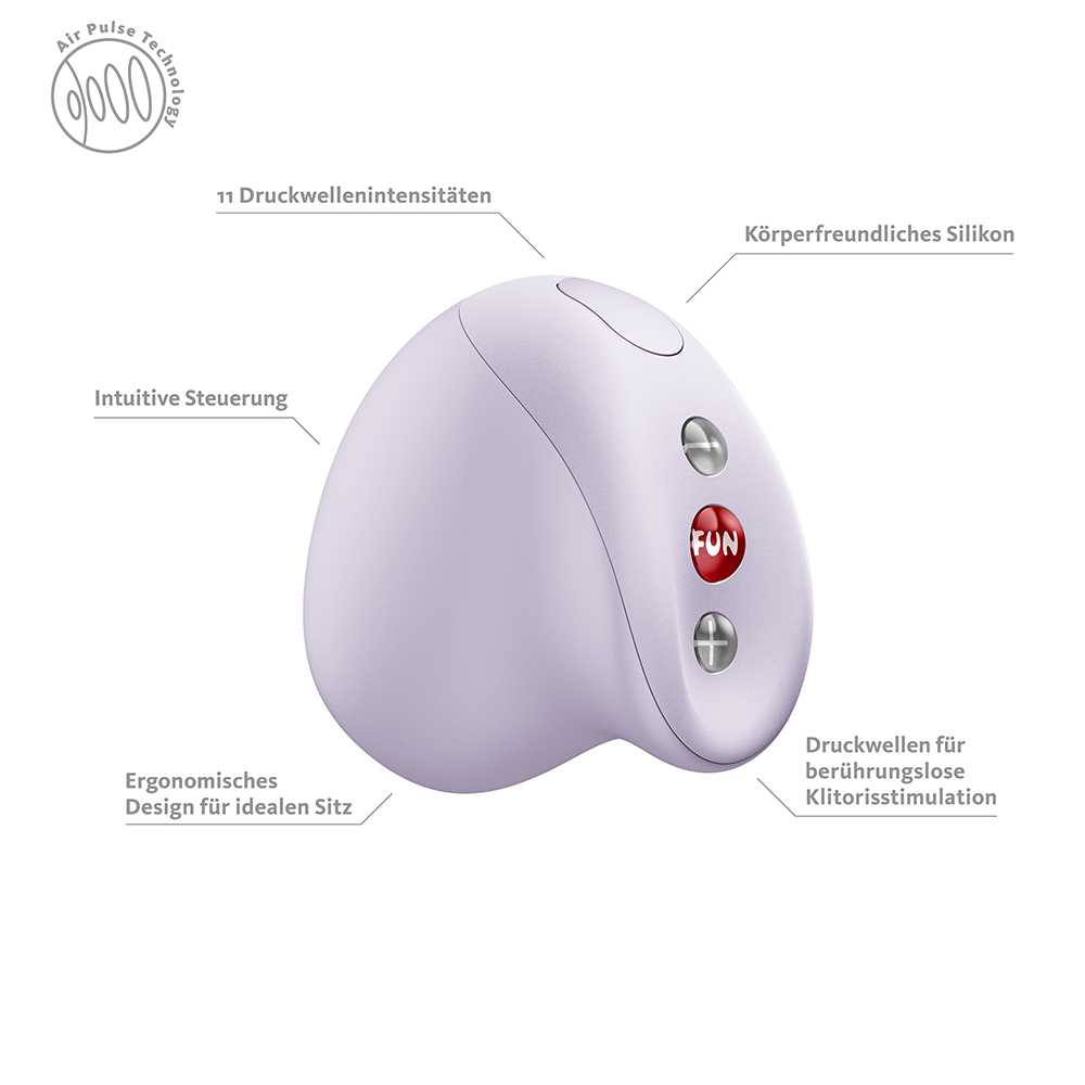 Fun Factory Mea, Druckwellenvibrator, 11 Programme, IPX7 Artikelbild 2