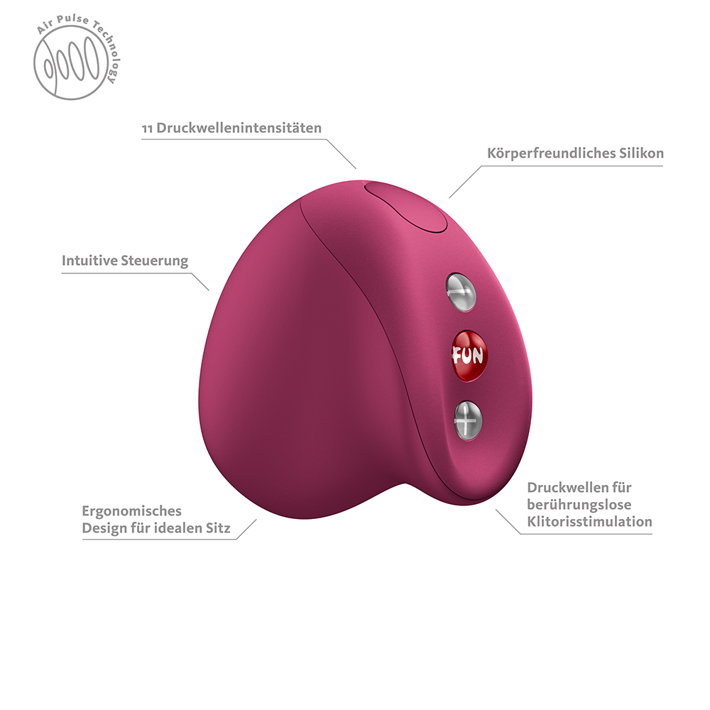Fun Factory Mea, Druckwellenvibrator, 11 Programme, IPX7 Artikelbild 12