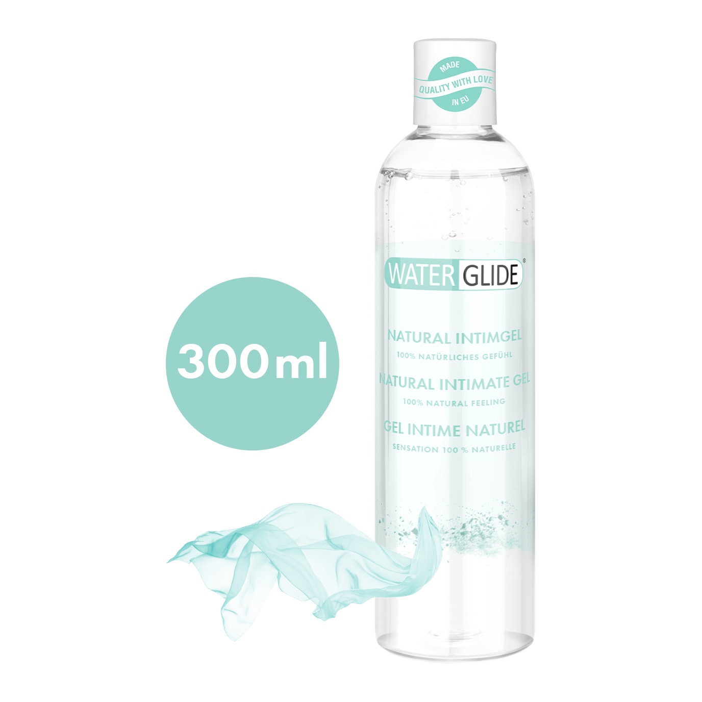 EIS Gleit- & Intimgel Waterglide, natürliches Gefühl (300ml) Artikelbild 2
