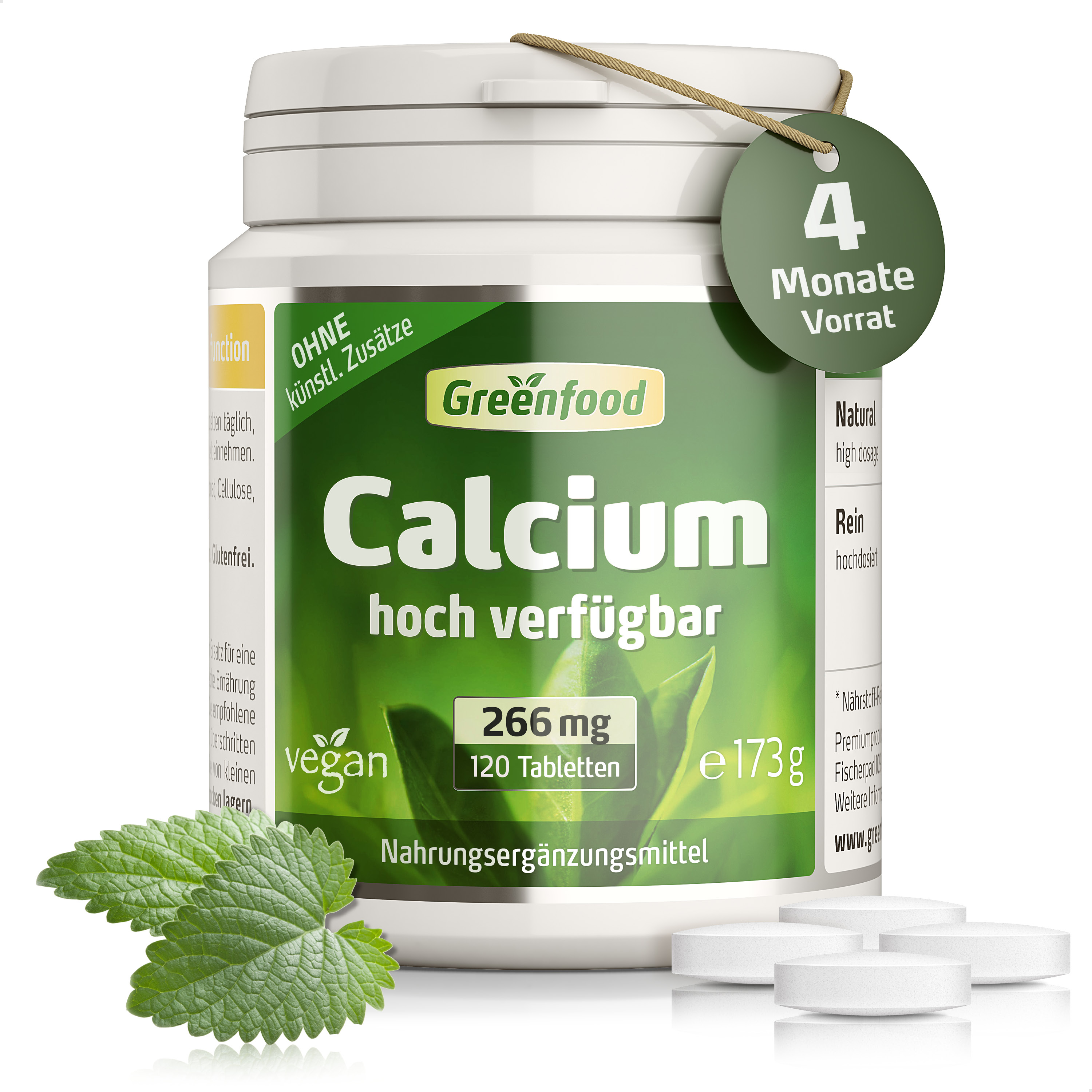 Calcium, 266mg | plentyShop LTS