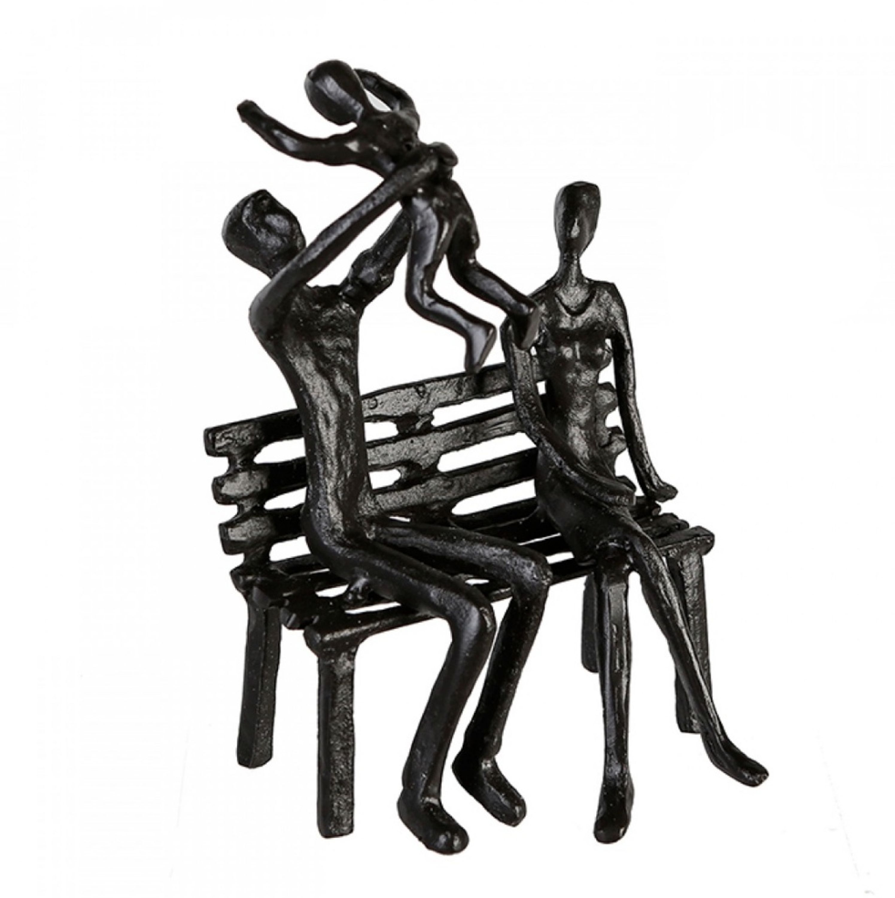 Themen Figur Skulptur mit Spruch und Weisheit WER PAUSEN M Luxbo