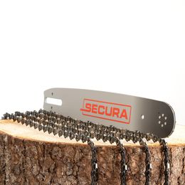 4x Sägekette + Schwert SECURA 37cm 56 3/8 1,6mm passend Stihl MS 362 MS362