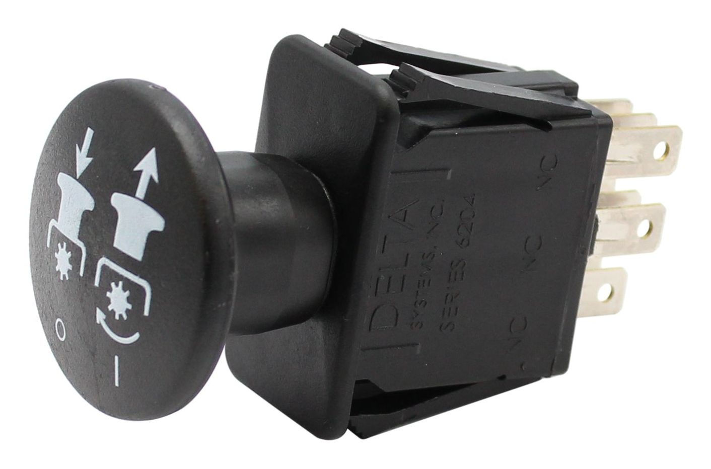 SECURA Schalter 4-polig Für Husqvarna CTH171 Rasentraktor - Sicherheitsschalter Ersatz