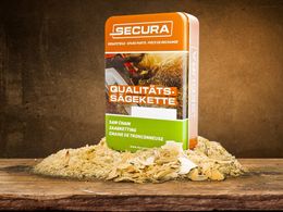 4 Sägeketten + Schwert 3/8