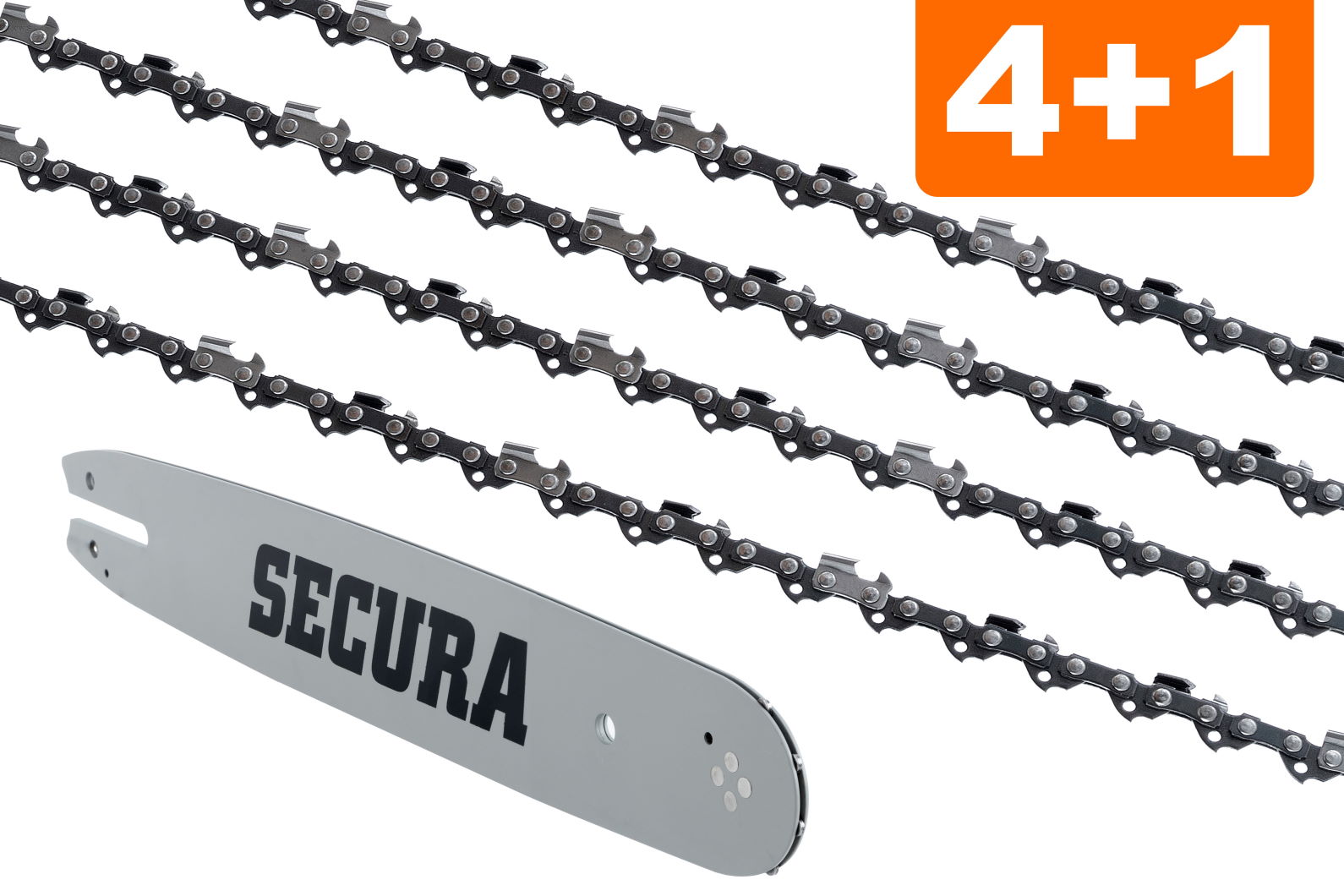 30cm Schwert-Set Mit 2 VM-Ketten 3/8"P 44TG 1,3mm Passend Für Stihl 025 MS250